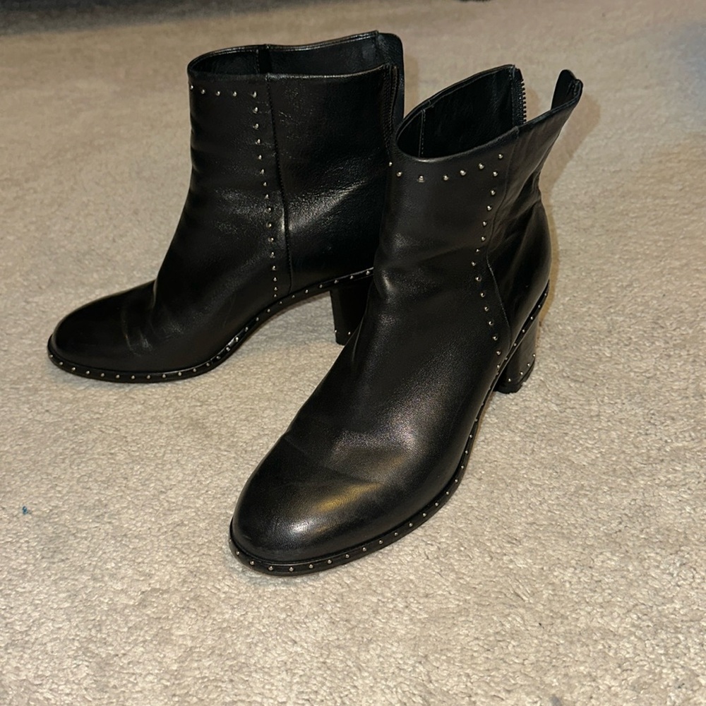 Rag and bone studded boots size 37
